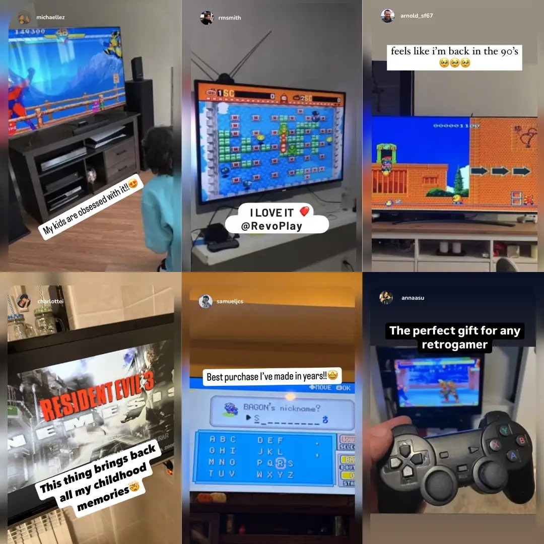 RevoPlay™ | The Most Powerful Console to Relive Your Childhood